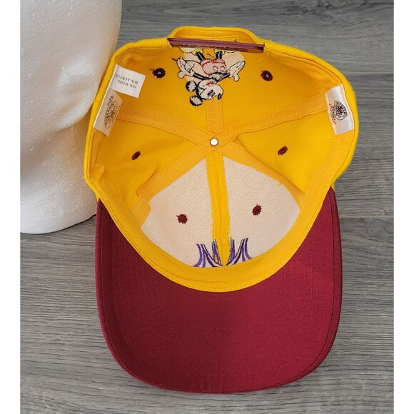 VTG Disney Universal Mickey & Co Snapback Multicolored Cap Embroidered 15% Wool - Picture 12 of 13